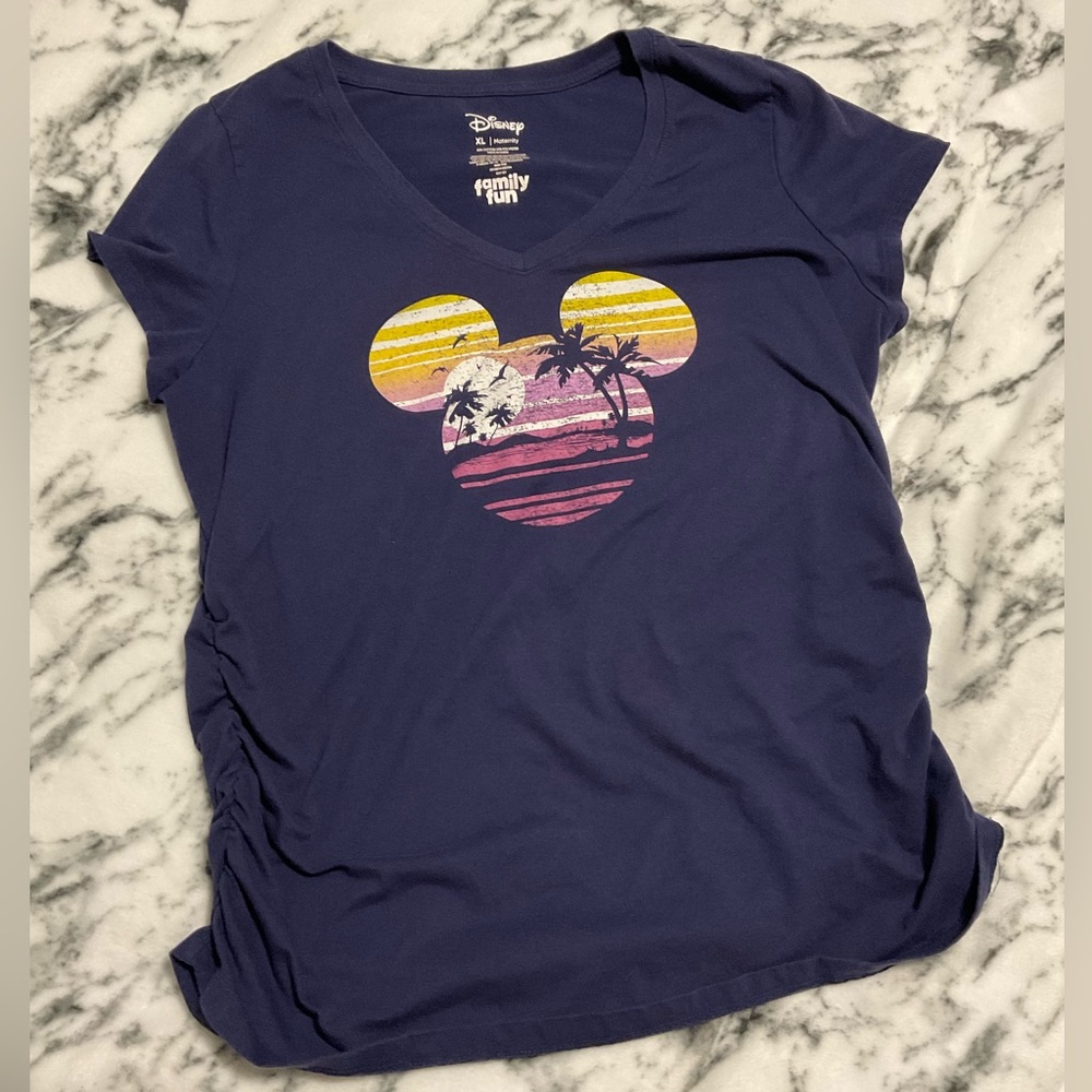 Vacation Mickey Maternity top